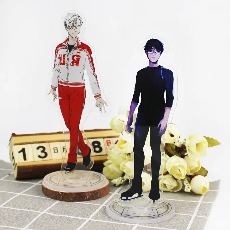 10 типов аниме YURI! На льду акриловая фигурка катсуки Yuri Victor Nikiforov Plisetsky модель