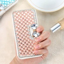 Kisscase Роскошные Алмазный Бумажник Стенд чехол для iPhone 6 S 7 7 Plus с сияющими блестками горный хрусталь крышка для Iphone 6 6 S плюс 5S SE 5