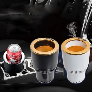 Cooling and Heating Drink  In Minutes Auto Electric Smart Car Cup Drink Holder 