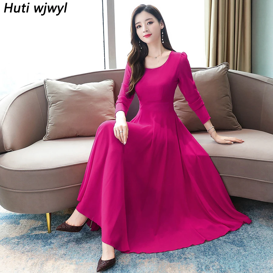 Midi Dress Elegant Women Bodycon Party 