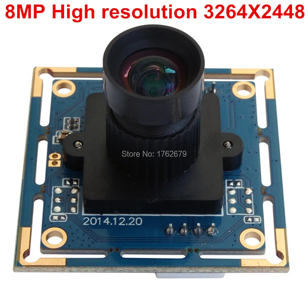 Модуль камеры видеонаблюдения Sony IMX179 CMOS usb 8MP 3264X2448 MJPEG YUY2 мини плата размер 32*32