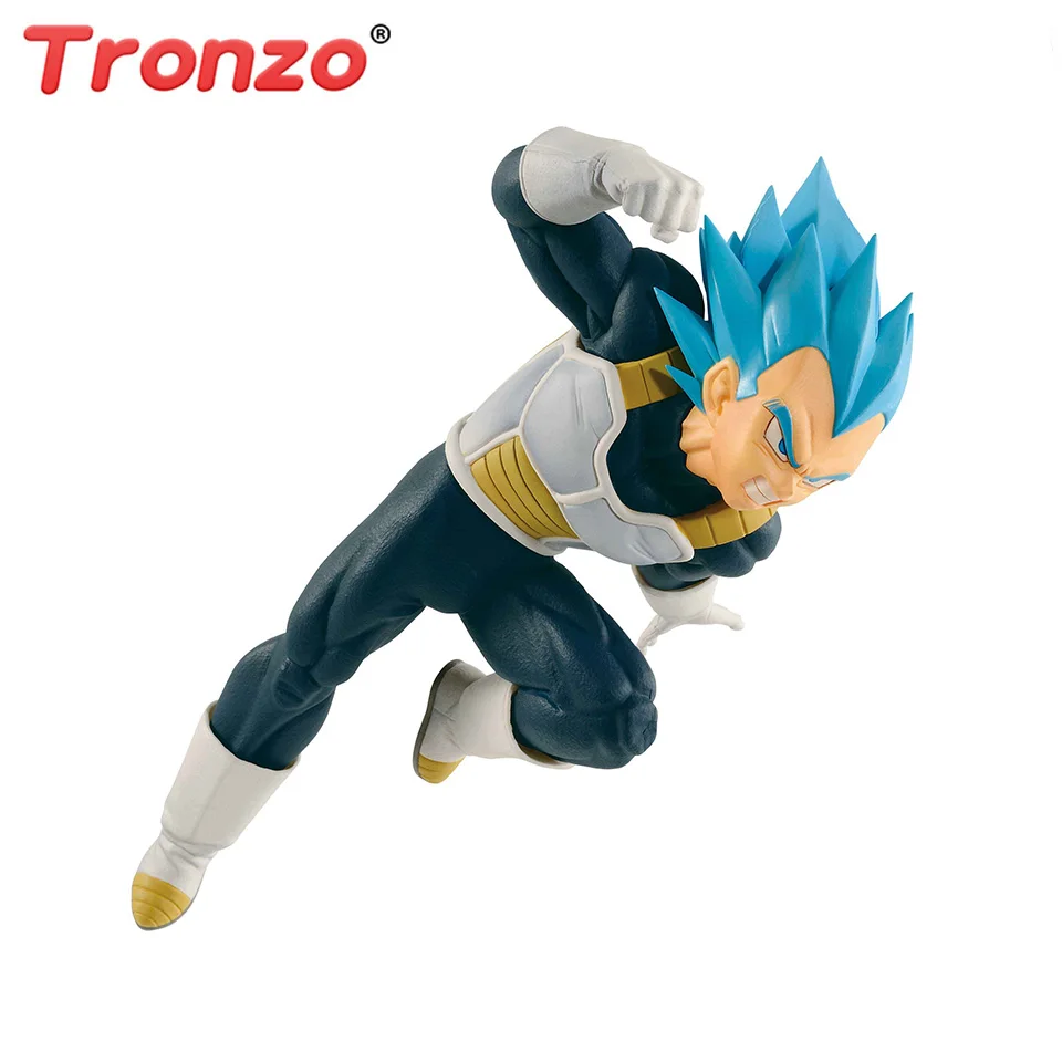 

Tronzo Original Banpresto Figure Dragon Ball SUPER ULTIMATE SOLDIERS-THE MOVIE Broly Blue Vegeta PVC Figure Model Toys in Stock
