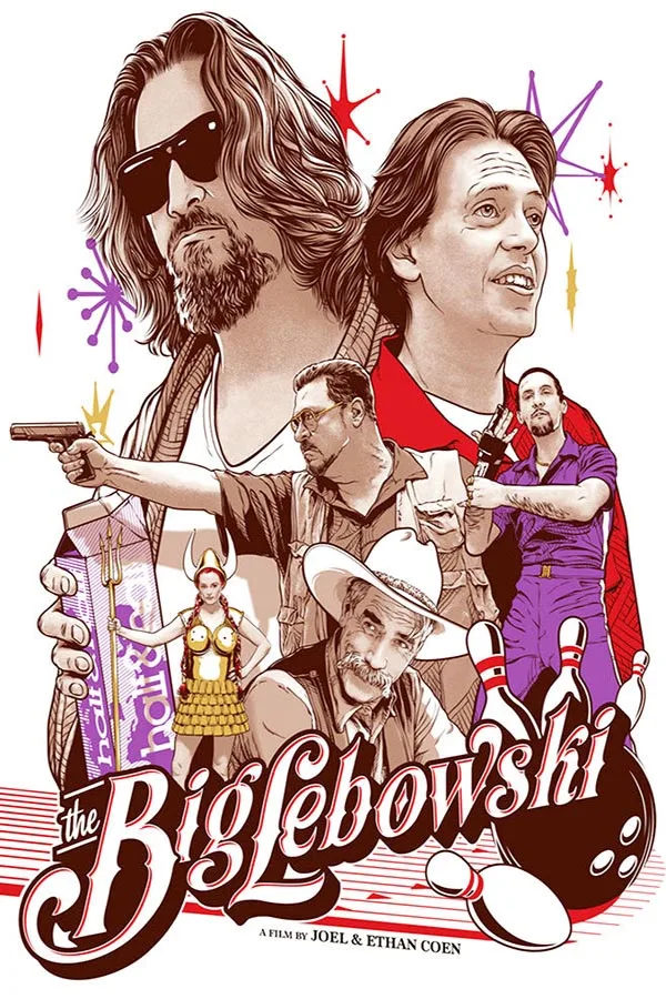 012 The Big Lebowski Classic Vintage Movie Film