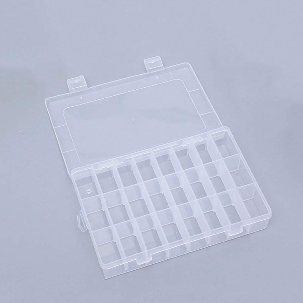 Большой ящик для инструментов электронные пластиковые части водонепроницаемый прозрачный ящик для инструментов SMD SMT винт контейнер компонент коробка для хранения