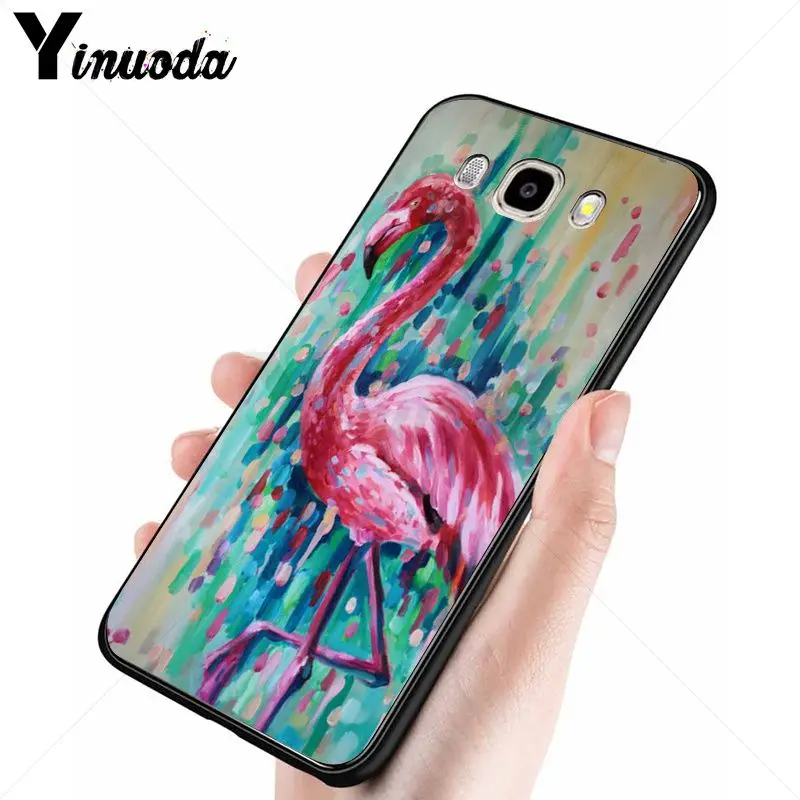 red summer animal flamingo