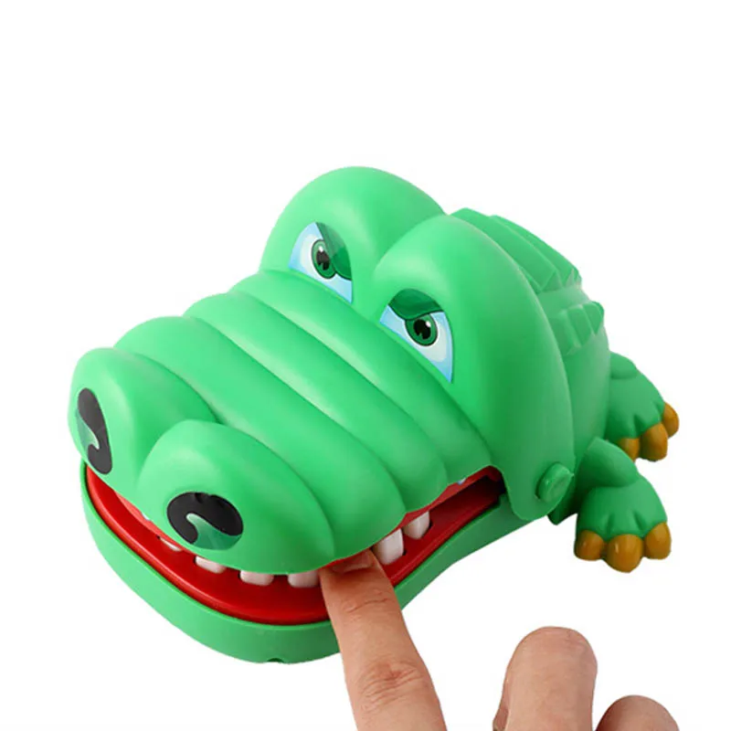 

Big Mouth Crocodile Bite Finger Toy Tidy Props Children Toy Interactive Game Plastic Fun Toy