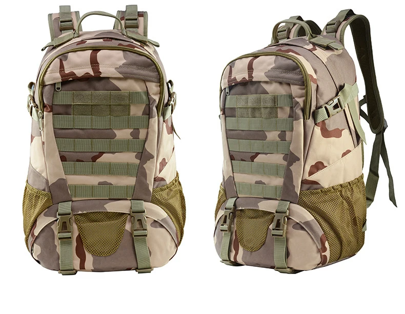 35L Оксфорд большой емкости Рюкзаки мужские армейские тактические сумки открытый 3P EDC Molle пакет для треккинга женский рюкзак сумка - Цвет: F