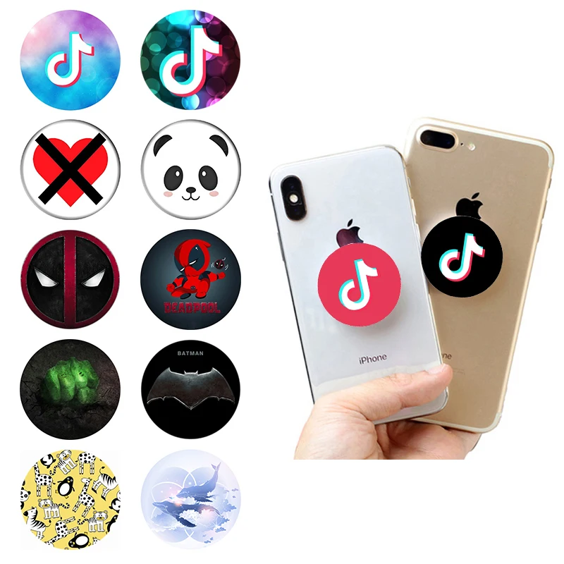 

Musical Mobile Phone Holder Finger Ring Grip Mount Tablets Smartphone Expanding Stand for iPhone