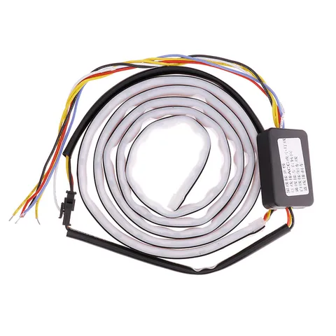 Low Consumption High Power Universal Car Rear Trunk RGB Strip Light Tailgate Brake Drive Turn Signal Flow LED Lamp#259229