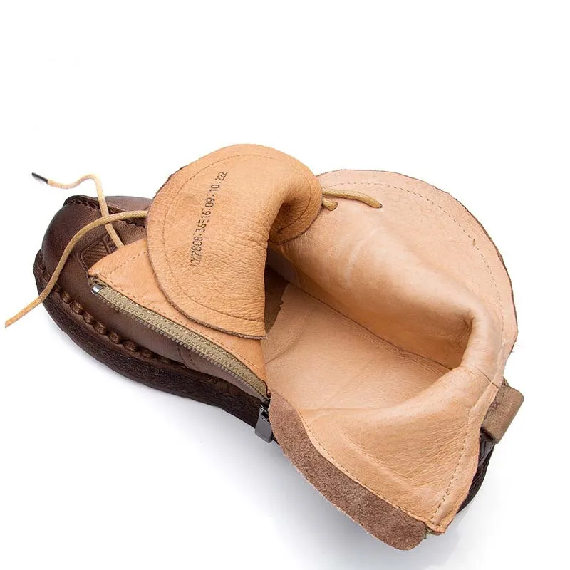 Tastabo-HOT-SALE-Shoes-Women-Retro-Boots-Handmade-Ankle-Boots-Flat-Boots-Real-Genuine-Leather-Shoes (1)