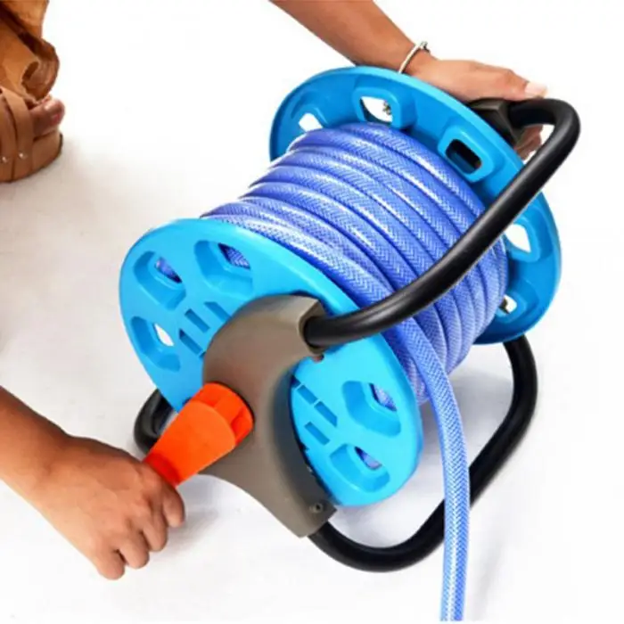 Garden Hose Reel Portable Water Pipe Reel Cart Outdoor Patio Yard Hose Holder LAD-sale