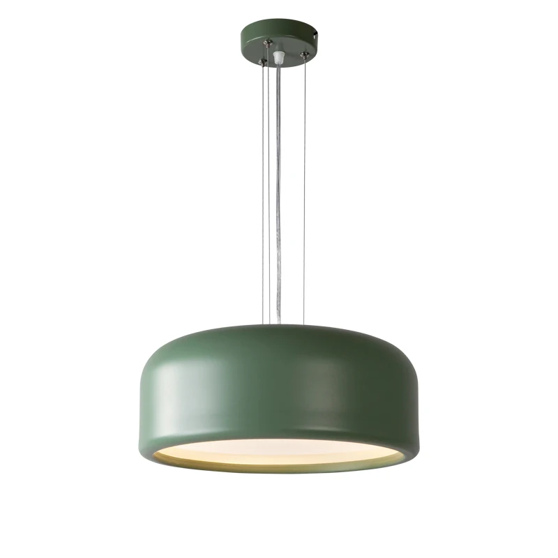 

Nordic post modern macaron living room pendant lights round shape pendant lamp colorful sweet kids room study lighting fixture