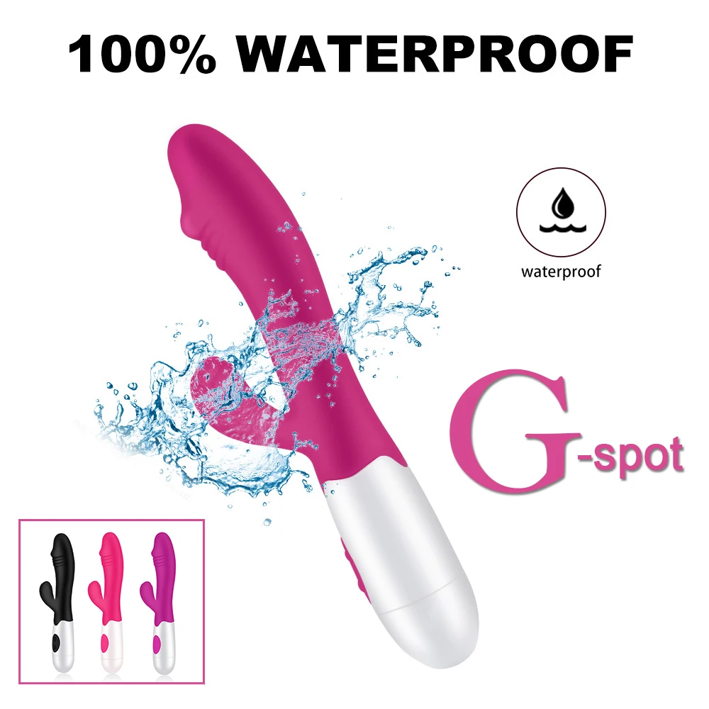 G Spot фаллоимитатор кролик вибратор двойной вибрации силиконовый