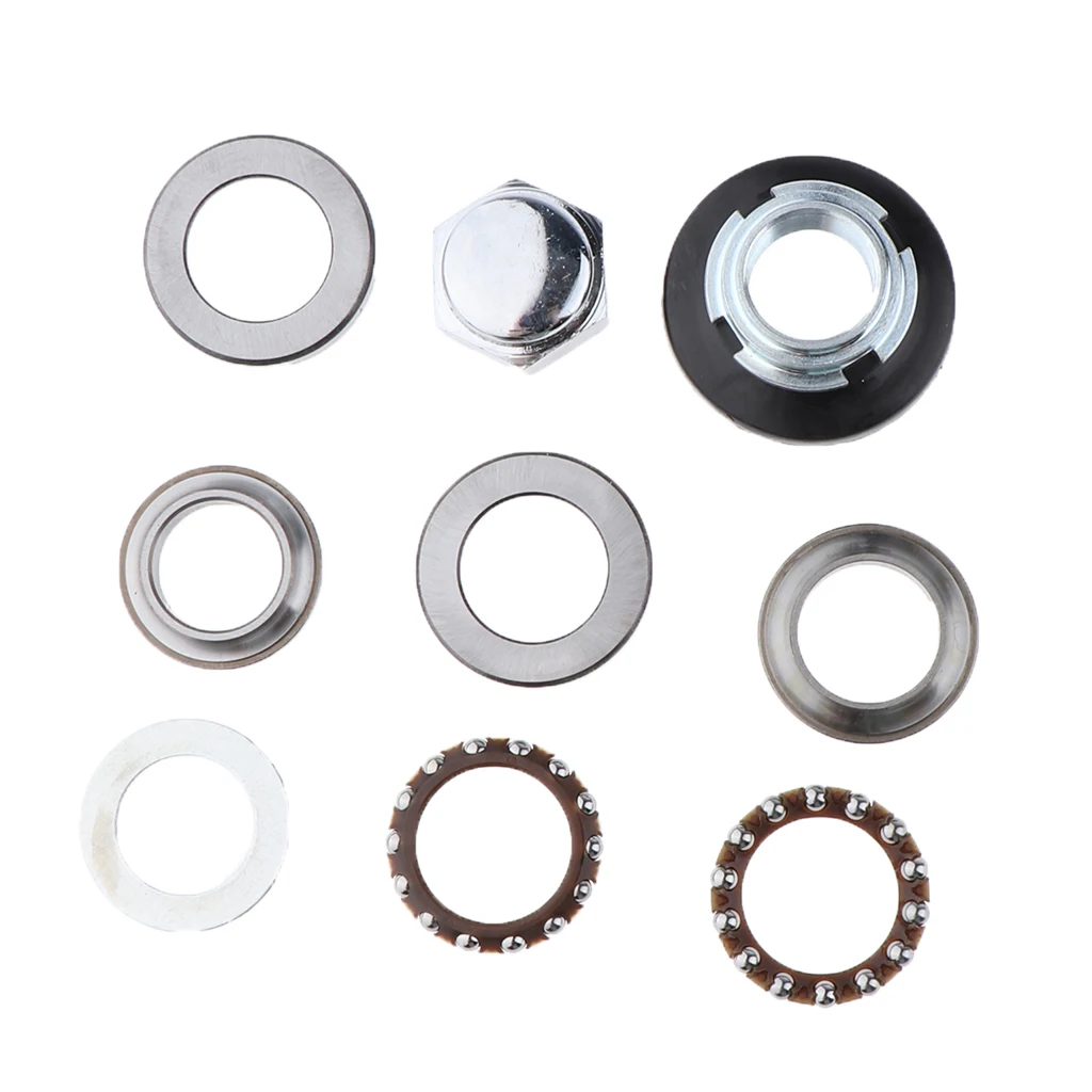 

Black Motorcycle Steering Rod Fork Bearing Ring Set for Honda CRF50 SS50 CT90 XR100 CT70 CT90 Steering Fork Bearing