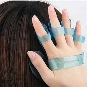 

Silicone Hair Scalp Shampoo Brush Comb Head Cleaning Massage Massager Care Tool Manual Body Stress Relax Health