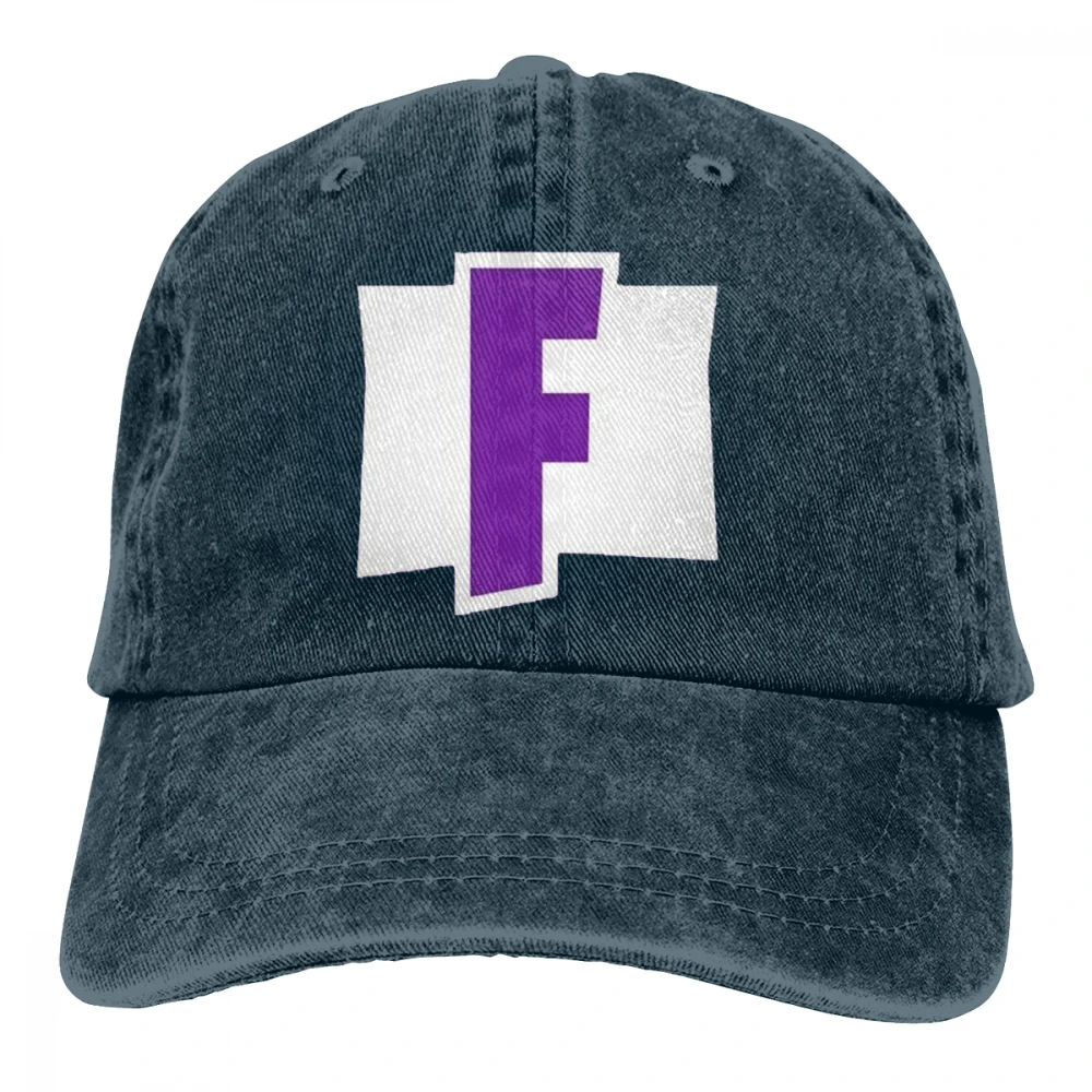 Fortnite F Логотип Унисекс для мужчин женщин 3D Custom Print Snapback повседневное ковбой Casquette