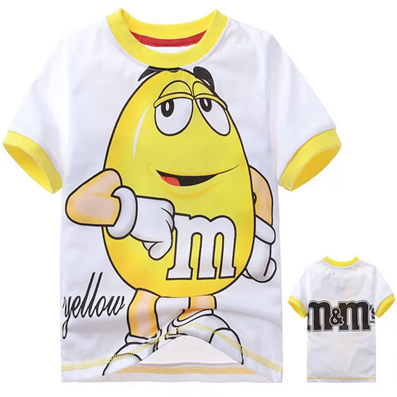 

New Children's T Shirt Boys Girls Cartoon Short Summer T Shirts 100 Cotton Tops Children Clothes Boy Fashion Clothing