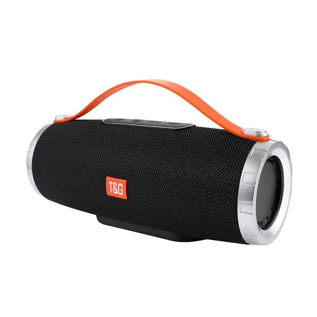 Портативный Bluetooth динамик открытый водонепроницаемый беспроводной Колонка звуковая коробка громкий динамик MP3 TF Аудио Музыка для смартфонов - Цвет: Черный