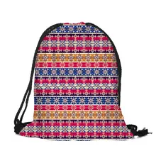 Ретро стиль Женская Повседневная сумка на шнурке с цветочным принтом дорожная сумка школьная сумка bolsos mujer