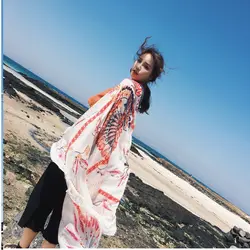 Новинка 2019 года для женщин хлопковый шарф модный принт Дышащие длинные большой размеры путешествия шарфы Одеяло Лето пляжный хиджаб шаль