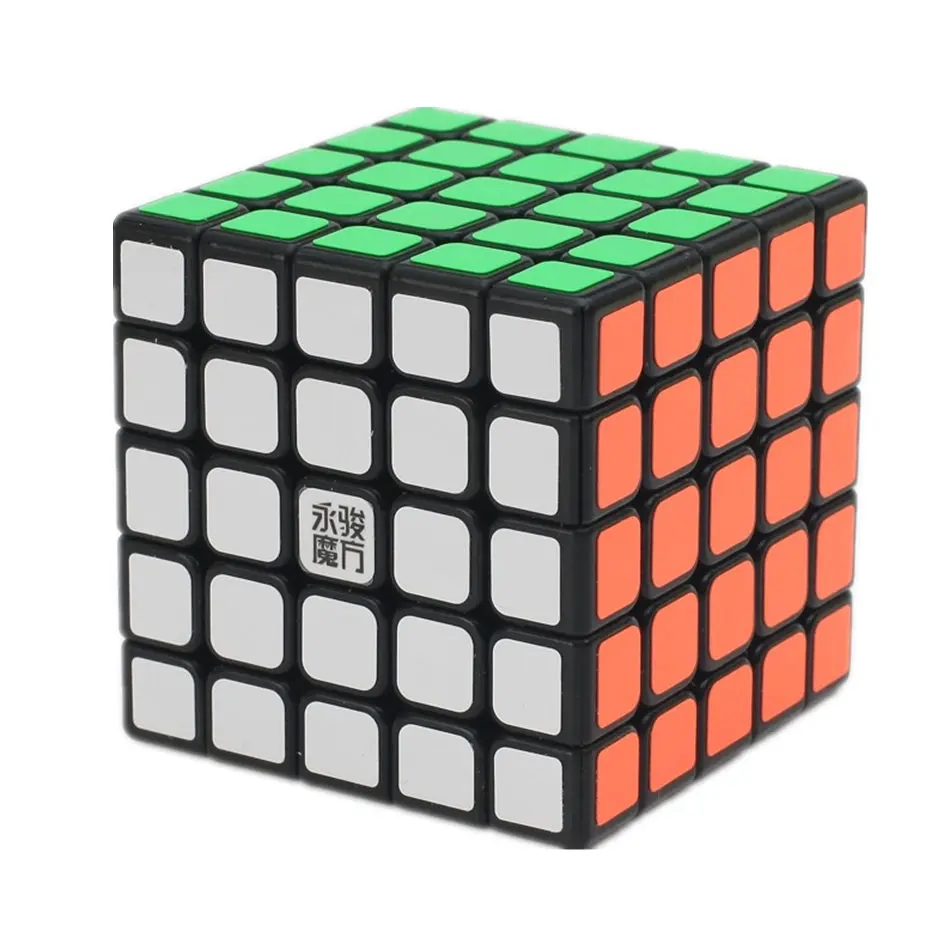 

YongJun 5x5 Cube YuChuang 5x5x5 Magic Cube 5Layers Speed Cube Professional Puzzle Toys For Children Kids Gift Toy