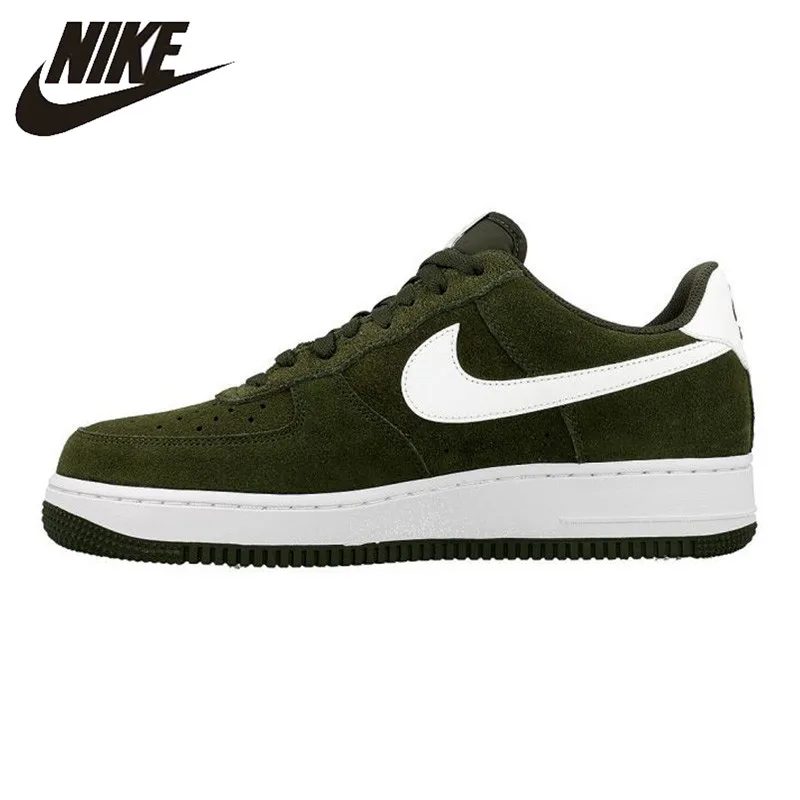 

Nike Air Force 1 Low Retro Men Skateboarding Shoes , Army Green, Lightweight Wear Resistant Breathable 820266 301