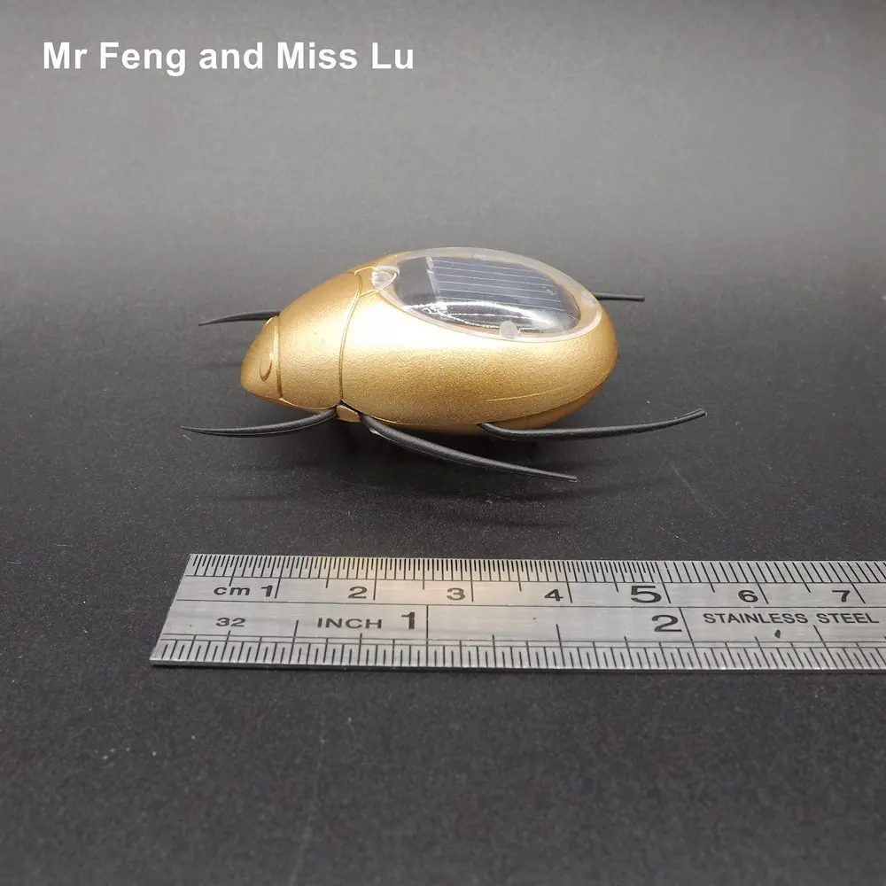 Мини Scarab солнечные игрушки Детские Подарки Забавные Животные развивающие игры