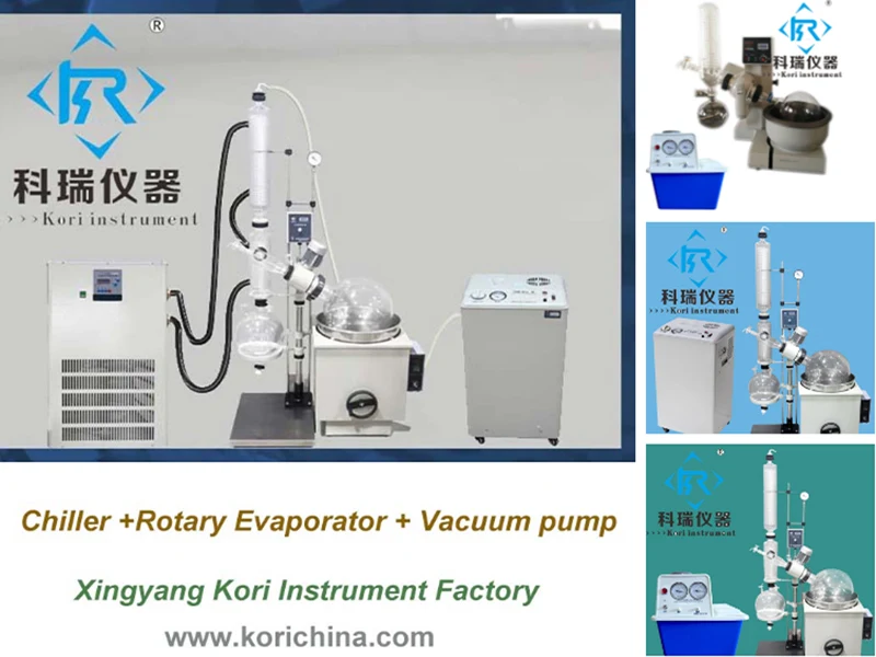 Лаборатория масштаба 10l ротационный вакуумный испаритель полный комплект с поворотным и получения колбу с sus304 нагрева Для ванной для