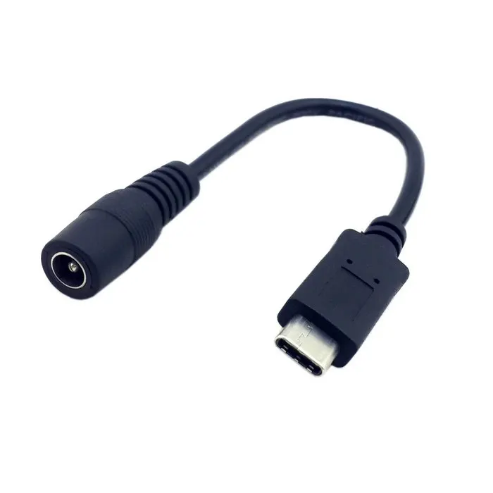 USB 3. 0 Type C Φ к DC 3 1 5 Удлинительный кабель для зарядки нового Macbook 10 см Бесплатная