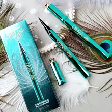 Бренд GECOMO, жидкая подводка для глаз, водостойкая, быстросохнущая, косметическая подводка для глаз, стрелки, трафарет, карандаш, конечная черная жидкая подводка для глаз, косметика