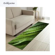 Мокрый зеленая трава Нескользящая абсорбент коврик для ванной коврик для Гостиная Спальня ковровое покрытие Tapete Infantil