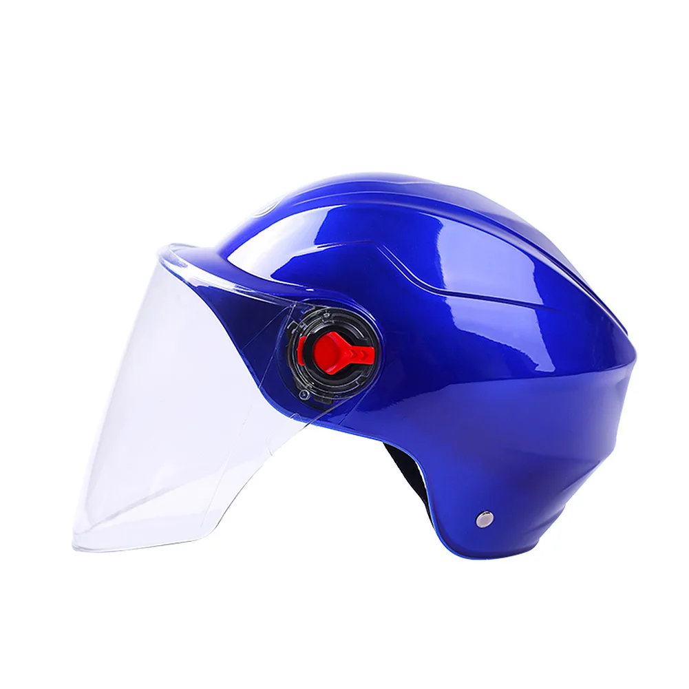 Новейший мотоциклетный шлем с щитом, уличные велосипедные полушлемы для мужчин и женщин CSL2018