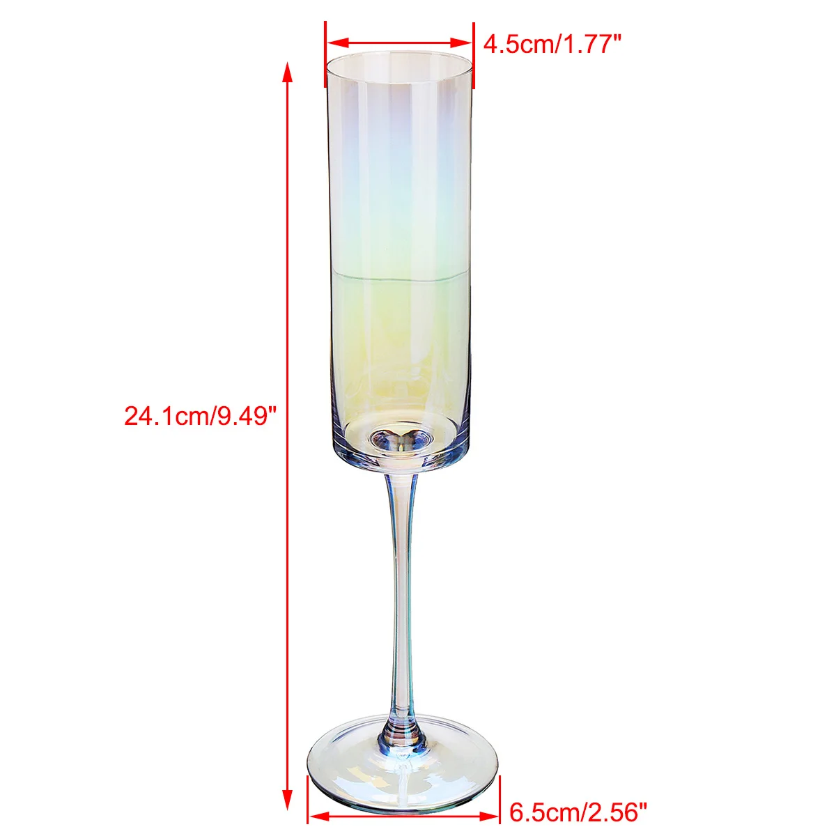 Радужный бокал для вина, Хрустальный Бокал для коктейлей, бокал для шампанского, бокал для бренди, бокал для напитков, бар, отель, вечерние, свадебные стаканы для напитков - Цвет: 3