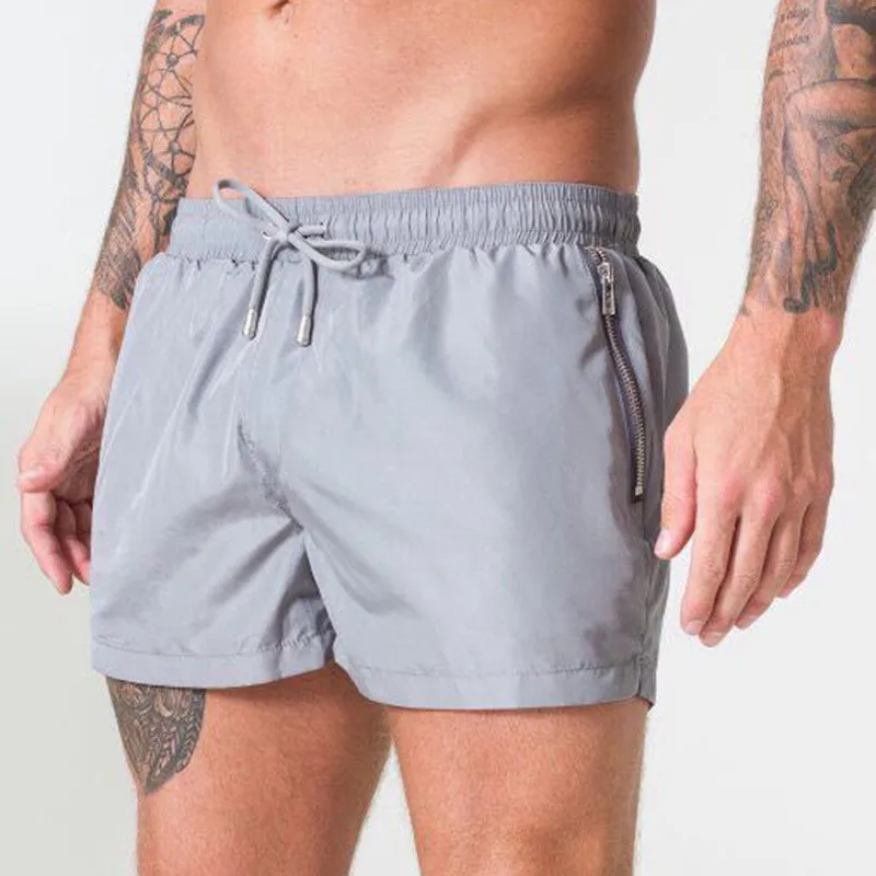 Новинка мужские фитнес бодибилдинг брендовые шорты мужские летние спортивные залы тренировка Мужская быстросохнущая Спортивная Одежда Бегунов пляжные шорты