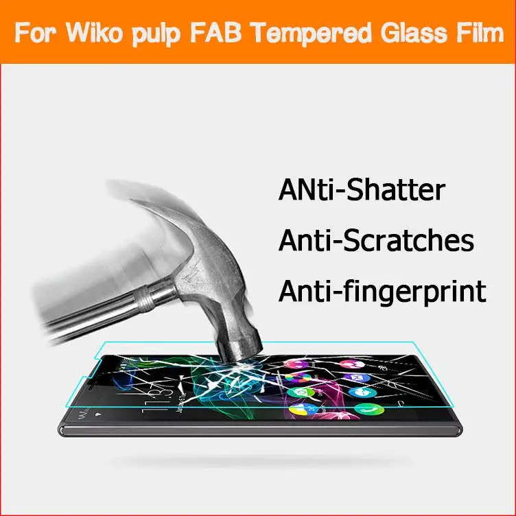 Пленка из закаленного стекла для Wiko Pulp 4G Fab стеклянная Защитная пленка Goa / WAX Slide