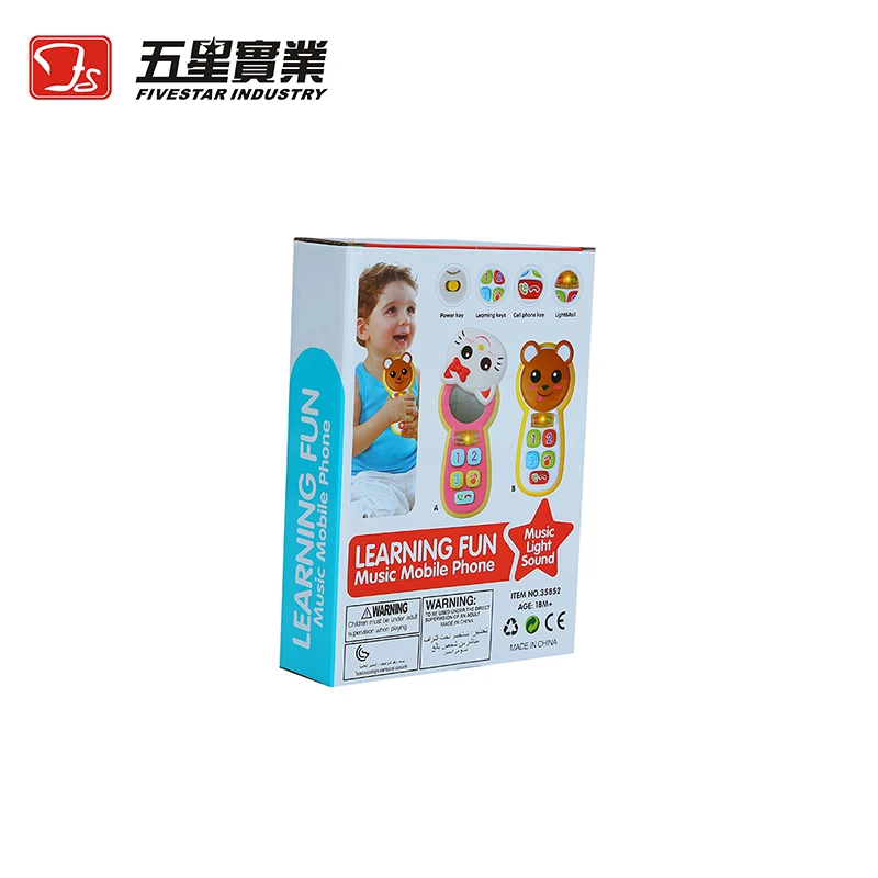 FS TOYS 1 шт. 35852B милые игрушки Мишки телефон детский мобильный детская игрушка для