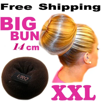 

Big Bun Xxl Hair Bun Ring Princess Hair Donuts Meatball Headwear Hair Accessory Headband Dropshipping