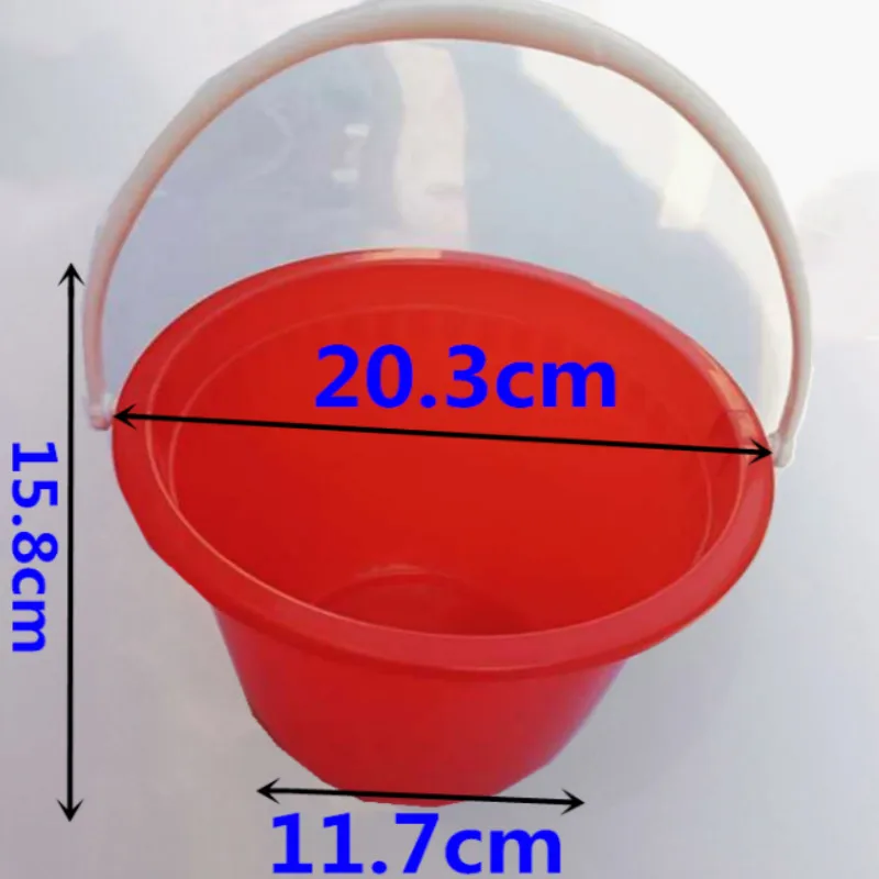 3L краски ведра красное пластиковое ведро для краски смесительный сосуд может 5 шт/партия