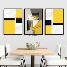 Abstract Canvas Printing Modern Posters Mysterical Geometry Square Retangle Triangles Line Decorative Paintings For Home Decor wall art abstract canvas printing modern posters gorgeous lotus leaf lotus root in lake decorative paintings for home decoration