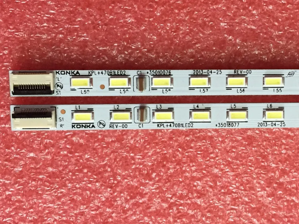 Led tv Backlight Tiras para Konka Led47r5500pdf Kpl Mais 470b1led2 35018081 Placa de Alumínio