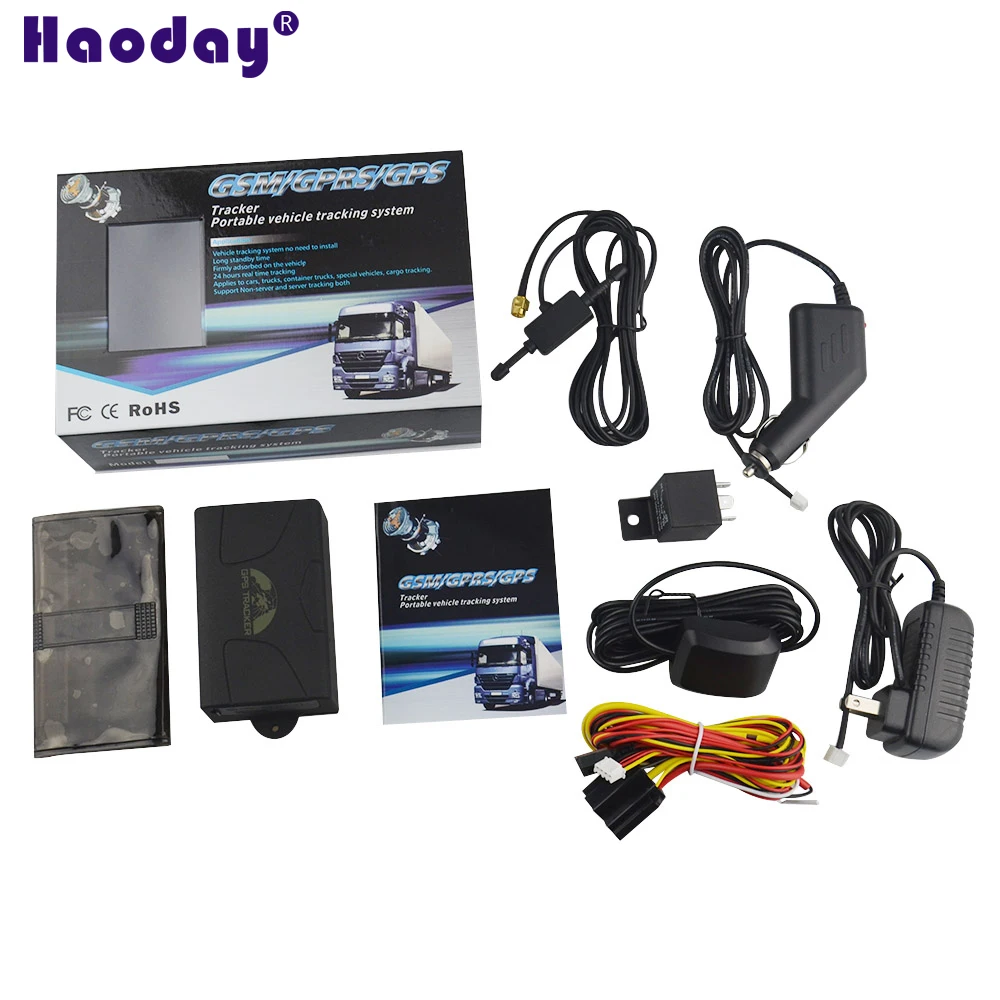 

Powerful Magnet 6000mAh Build-in Battery Long Standby Time Multi-function GPS Tracker GPS104 with Box and Waterproof Shell