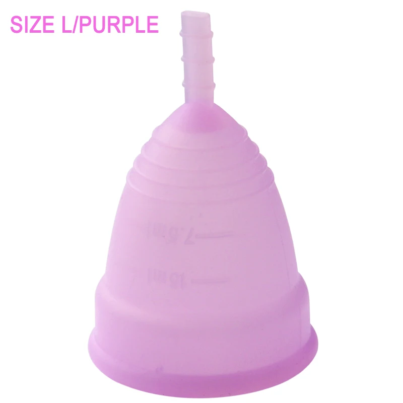 2 шт медицинский класс силиконовые гигиенические менструальные чашки женские менструальные чашки менструальные Aneercare Coupe menstrumelle S+ L