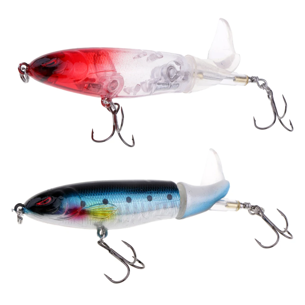 1Pcs 13g 100mm Topwater Fishing Lure Floating Lure Big Hard Bait Hooks Carp Bass Fake Fishing Lure 