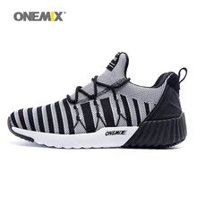 ONEMIX Unisex Running Shoes Warm Winter Sport Sneakers Thicken Tranier Shoes in White Good Tranier Shoes Men Jogging Shoes