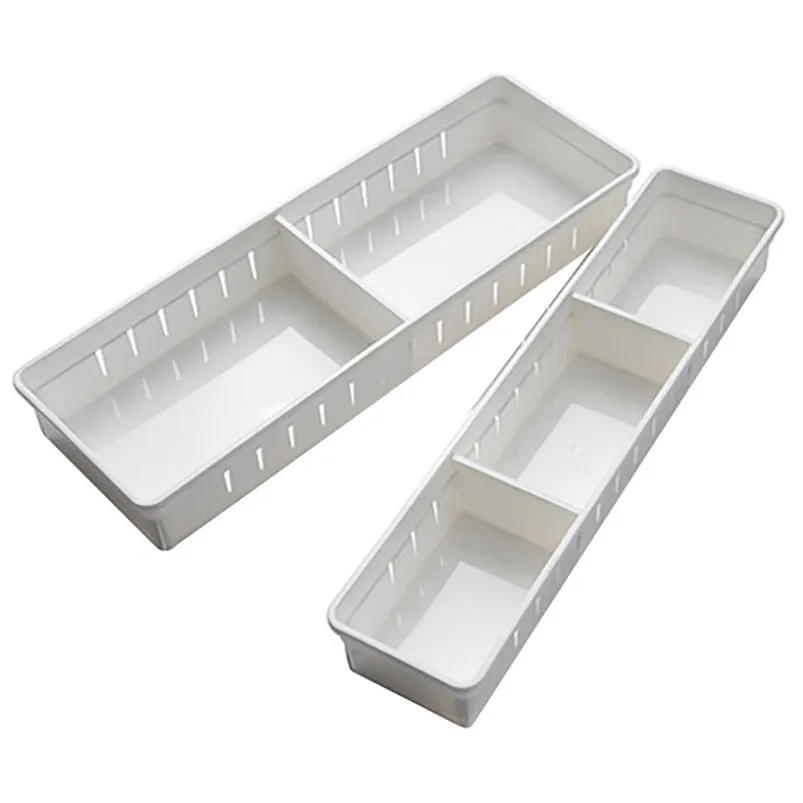 Drawers Board Divider Adjustable Storage Box Home Kitchen Storage Drawer Organizer Box Housekeeping Organization 30MR1207