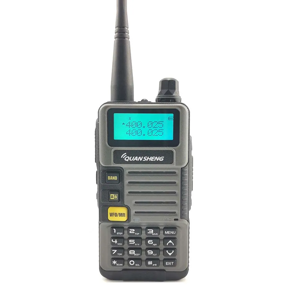 Quansheng UV-R50-2 обновленная Мобильная рация 5 Вт 128CH VHF 144-148MHz& UHF 430-440MHz рация двухстороннее радио Baofeng