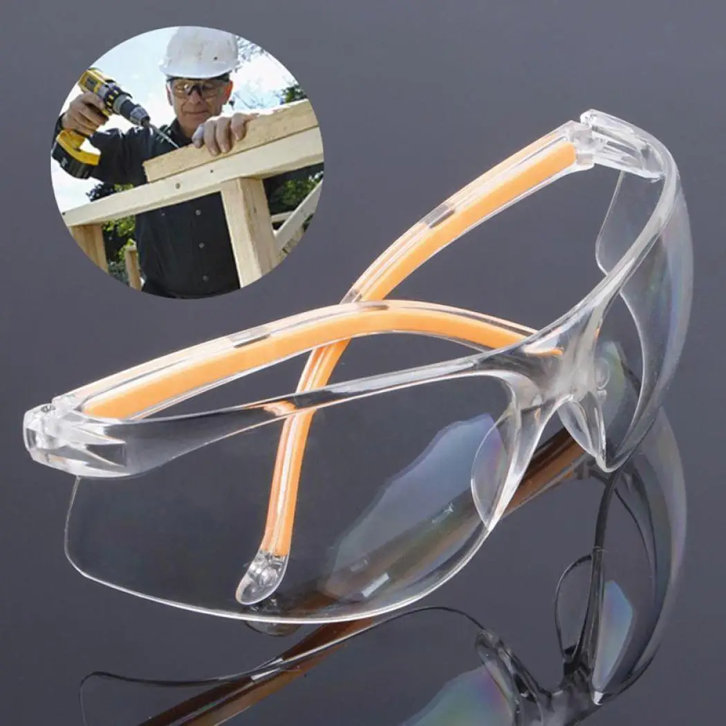 Антиударные химические защитные очки с прозрачными линзами для защиты глаз от пыли для работы на открытом воздухе лабораторные Заводские очки