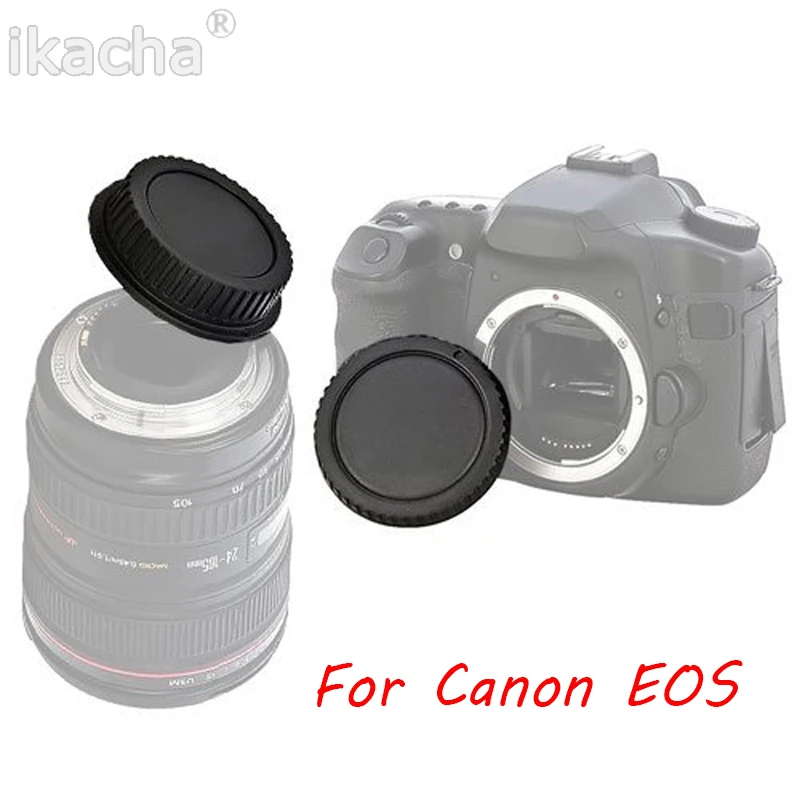 Canon Camera Body Cap + Rear Lens Caps  (7)