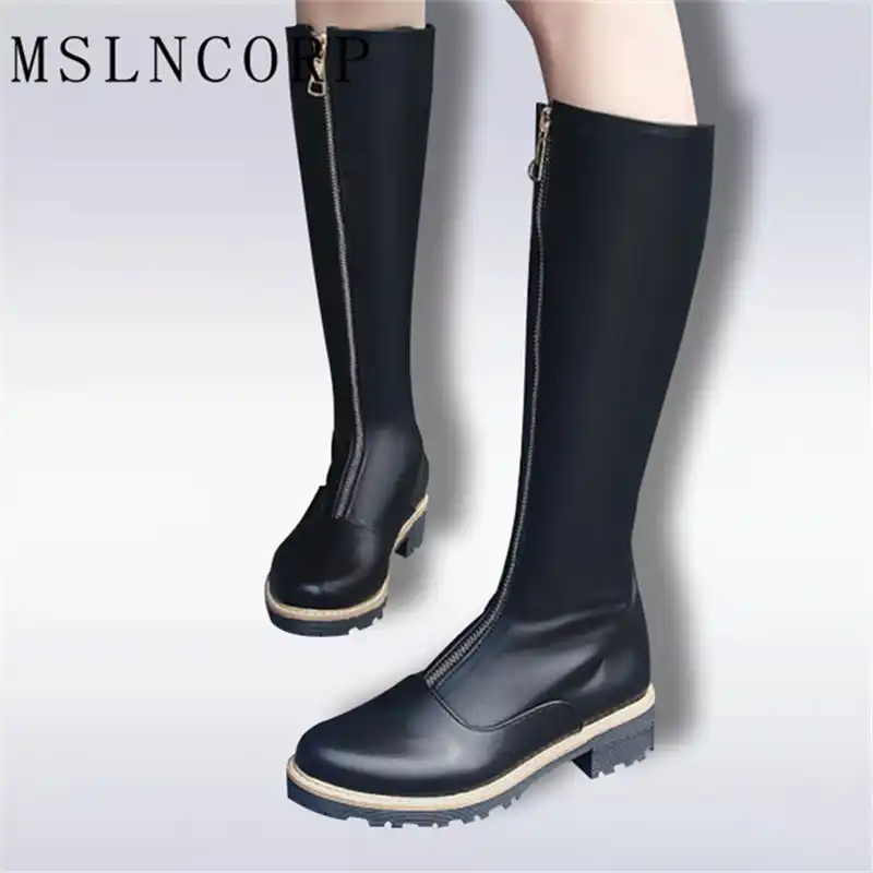 Женские зимние сапоги на молнии размеры 34 43|boot shoes|shoes qualitywomen long boots |