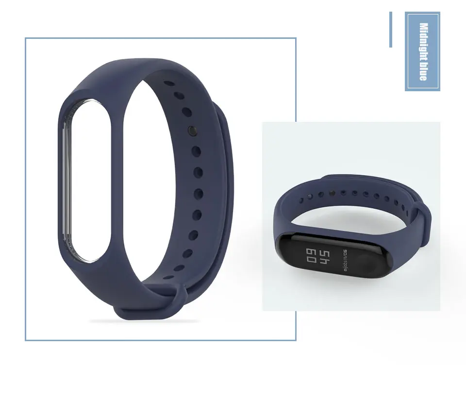 Mi jobs Sport mi Band 3 Аксессуары Силиконовый ремешок для Xiaomi mi Band 3 mi 3 умный браслет часы mi band 3 браслет mi Band 3